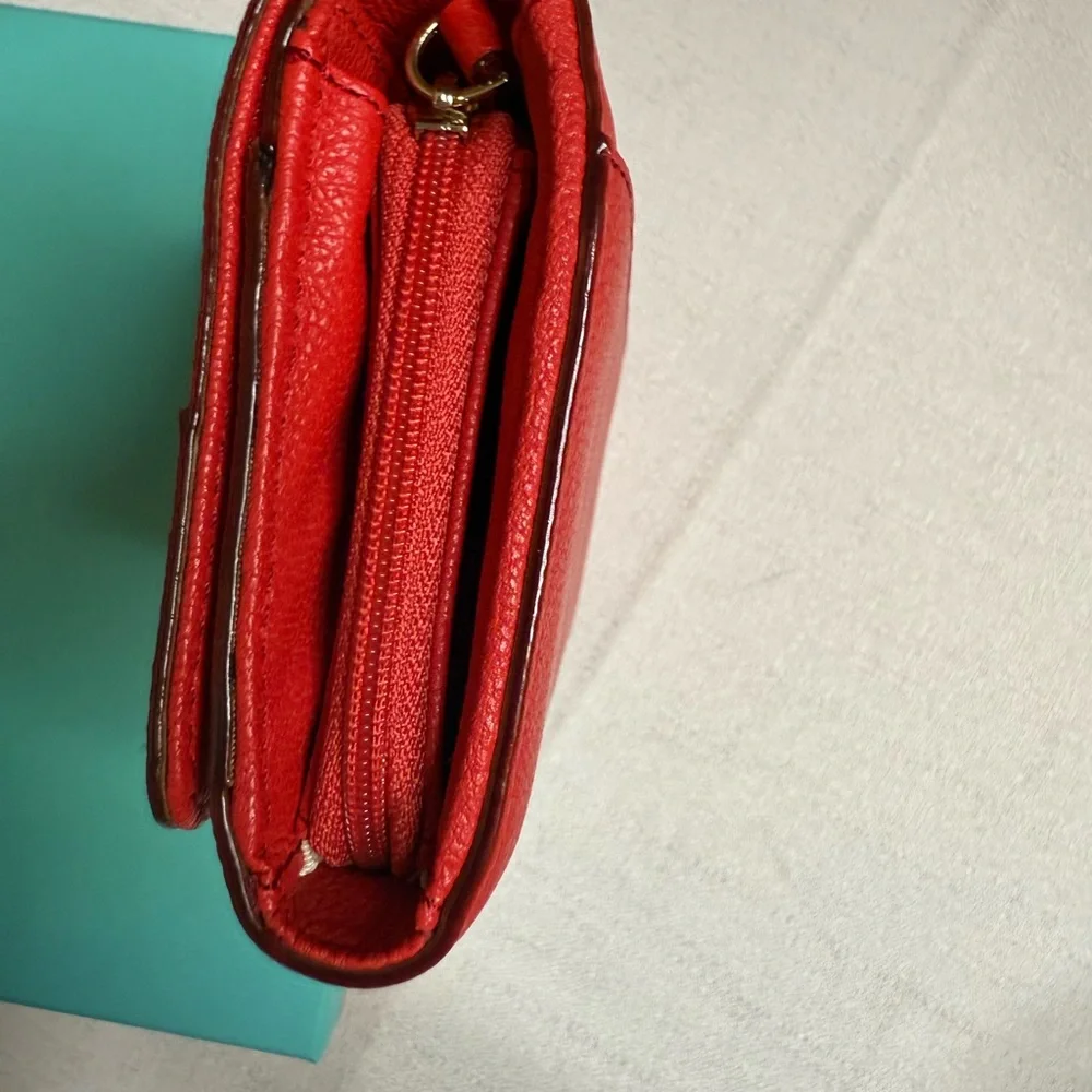 Kate Spade Silver and Red Detail